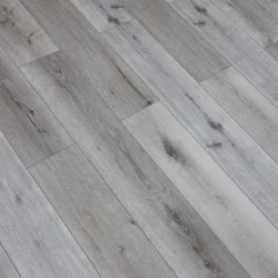 Кварц-виниловая плитка Damy Floor Family клеевая Дуб Состаренный Серый