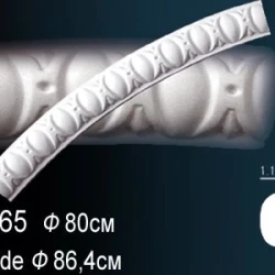 Круговой молдинг Перфект B1065