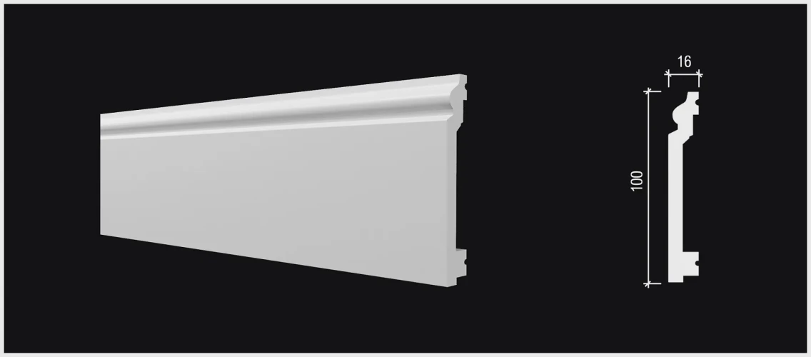 Плинтус гибкий Decor Dizayn DD701F на Otdelka1.ru