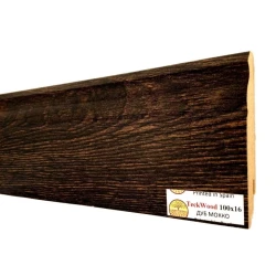 Плинтус МДФ Теквуд / Teckwood 100 мм Дуб Мокко