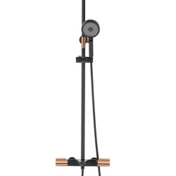 Душевая система Oulin OL-HT-2318 чёрный матовый