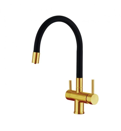 Смеситель EMAR ЕС - 3015 ЕС - 3015 PVD Golden на Otdelka1.ru