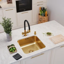 Смеситель EMAR ЕС-3015 PVD Golden
