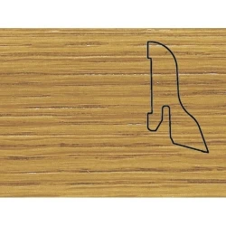 Плинтус шпонированный Педрос / Pedross Дуб 40 х 22 мм