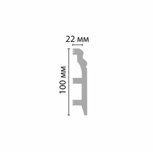 Плинтус напольный Decomaster D232-1629 на otdelka1.ru