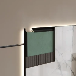Теневая рейка Laconistiq Multilevel New Черный анодированный