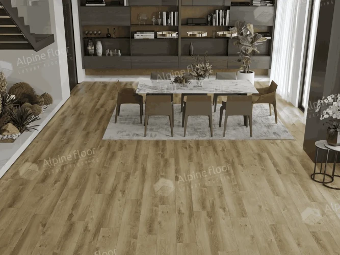Кварц-виниловый ламинат Alpine Floor Premium 12 ECO 24-5 Дуб Серена на otdelka1.ru
