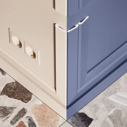 Плинтус Cosca PX050 65х15 2000мм Экополимер