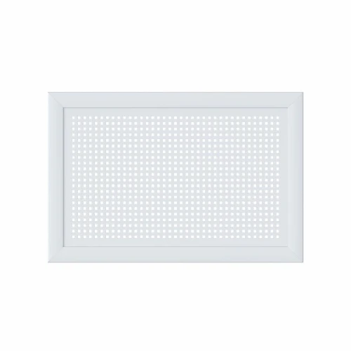 Экран для радиатора Cosca Модерн рамка 600х900 мм белый перфорация Квадро 10-20 на otdelka1.ru