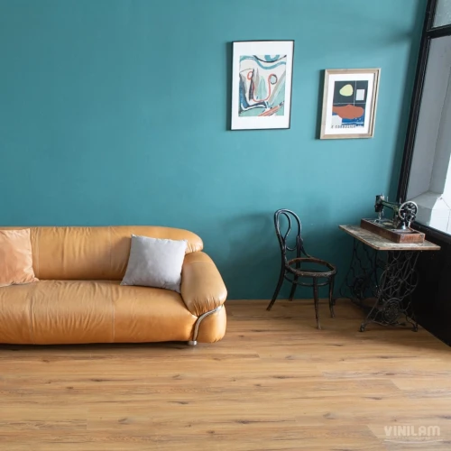 Кварц-виниловый ламинат Vinilam Cork Premium 33037 Дуб Кадис на otdelka1.ru