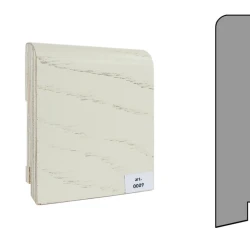 Плинтус шпонированный Finitura Dekor 120x30 прямой №009