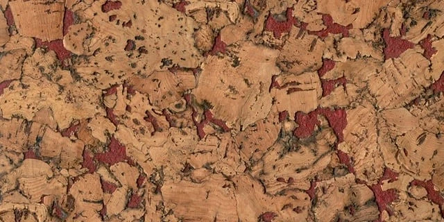 Настенная пробка Коркстайл / Corkstyle Wall design Monte red на otdelka1.ru