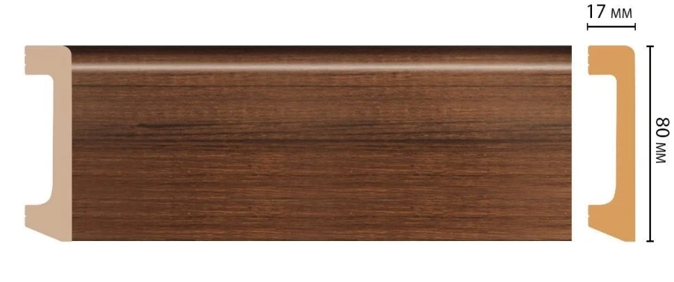 Плинтус напольный Decomaster D235-74 на otdelka1.ru