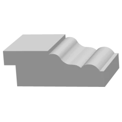 Молдинг Ultrawood Trim 0002A 2000x15x51