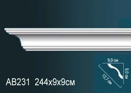 Карниз Perfect / Перфект AB231 на Otdelka1.ru