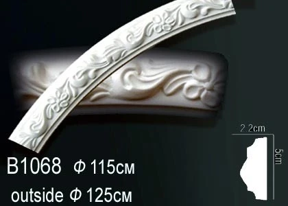 Круговой молдинг Perfect / Перфект B1068 на otdelka1.ru