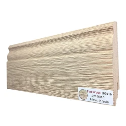 Плинтус МДФ Теквуд / Teckwood 100 мм Дуб Опал