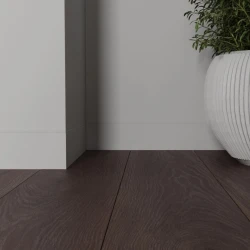 Вставка МДФ в скрытый плинтус LWD Белый грунт 70 мм