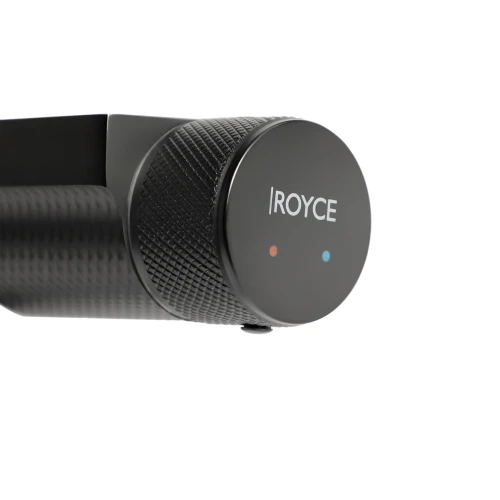 Душевая система Royce Корона RCS-112201BL, с гиг. душем, черн. мат. на Otdelka1.ru