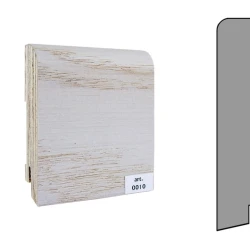 Плинтус шпонированный Finitura Dekor 120x30 прямой №010