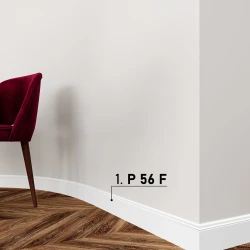 Гибкий плинтус Перфект P56F Flex