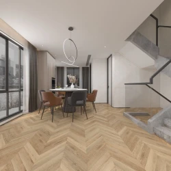 Кварц-виниловая плитка Damy Floor Chevron клеевая Сен-Клу