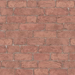 Обои МОФ Malex design Кирпичи 4303-4 терракот