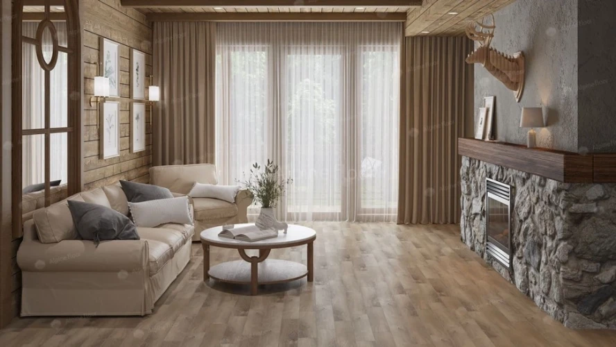 Виниловая плитка Alpine floor Parquet LVT Eco 16-17 Дуб Синистра на Otdelka1.ru