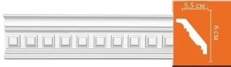Потолочный плинтус с орнаментом Decomaster 95126