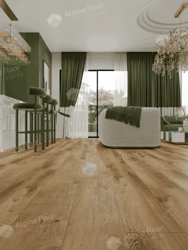 Кварц-виниловый ламинат Alpine Floor Premium 12 ECO 24-7 Дуб Карте на otdelka1.ru