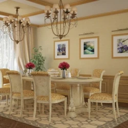 Плинтус Cosca 90 золотой B1090/GS2