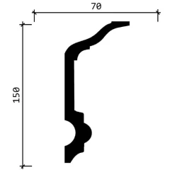 Карниз Decor Dizayn DD505