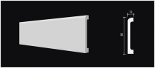Плинтус Decor Dizayn DD706 на Otdelka1.ru
