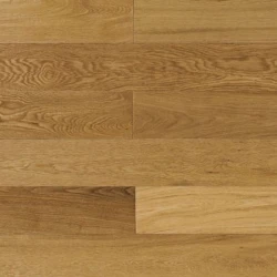 Массивная доска Амбер вуд / Amber wood Дуб бесцветный натур браш 120х300-1800х18 мм