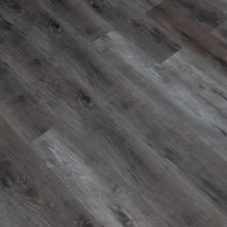 Кварц-виниловая плитка Damy Floor Family клеевая Дуб Рустикальный черный