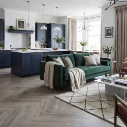 Минерально-каменный ламинат MSPC Stone Floor 2529-4 MP Дуб Браунстоун