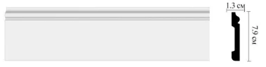 Плинтус напольный Decomaster D005 на otdelka1.ru