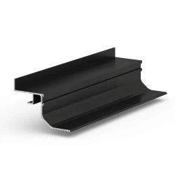 Теневая рейка Laconistiq Multilevel Landi Max Черный анодированный