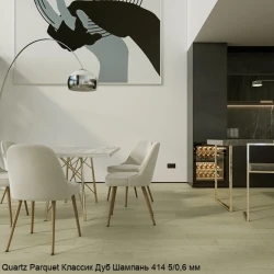 Кварцевый паркет Quartz Parquet Классик 7/1.2 мм 414 Дуб Шампань