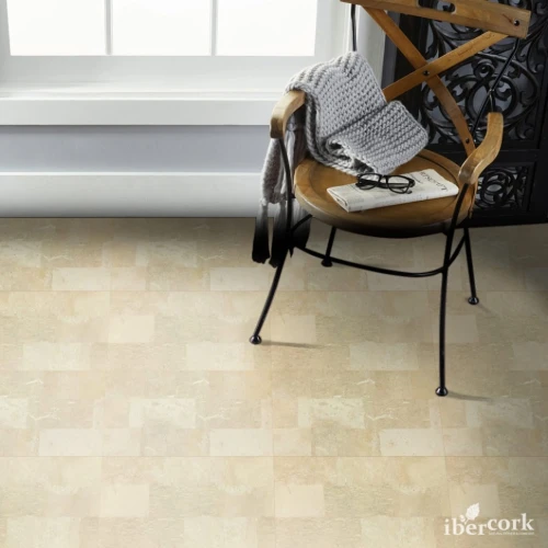 Клеевой пробковый паркет Ibercork Саламанка Крем на otdelka1.ru