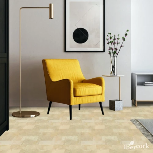 Клеевой пробковый паркет Ibercork Саламанка Крем на otdelka1.ru