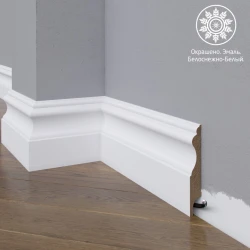 Плинтус МДФ Madest Decor эмаль белый 03-100-16