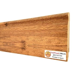 Плинтус МДФ Теквуд / Teckwood 100 мм Дуб Рустик