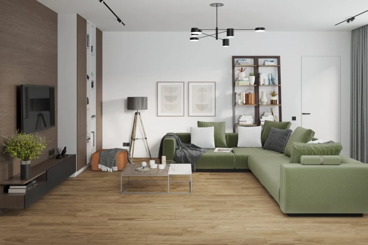 Кварц-виниловая плитка Damy Floor Family клеевая Орех Европейский на Otdelka1.ru