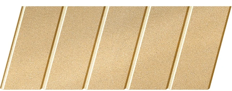 Реечный потолок Ceiling group 75C 153 Золото металлик на otdelka1.ru