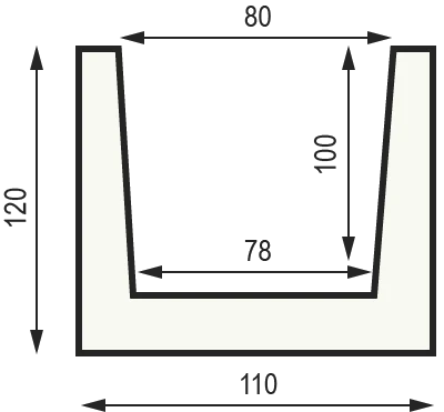 Балка Уникс М11 полиуретановая на otdelka1.ru