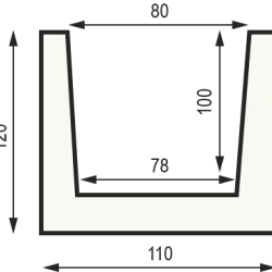 Балка Уникс М11 полиуретановая