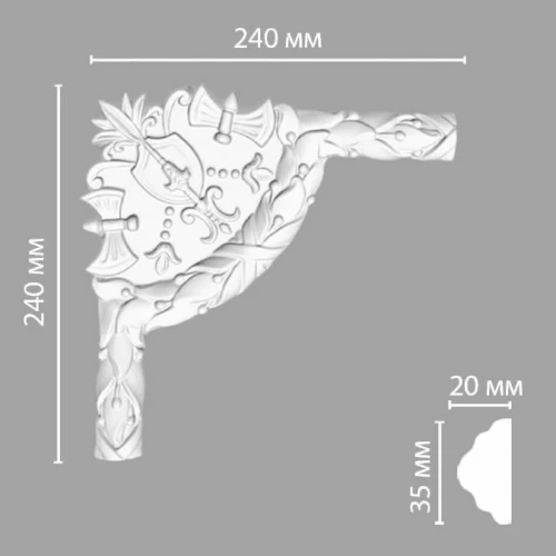 Угол Decomaster DP-8052A на otdelka1.ru