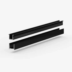 Теневая рейка Laconistiq Light Mini Черная анодированная