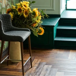 Кварц-виниловая плитка Vinilam Parquet Herringbone Glue GD11155 Паркет Парижский